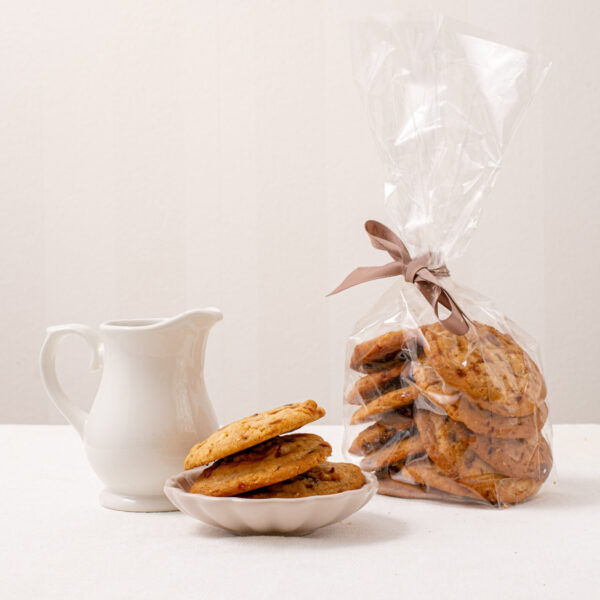 Sausainiai su šokoladu ir griliažu