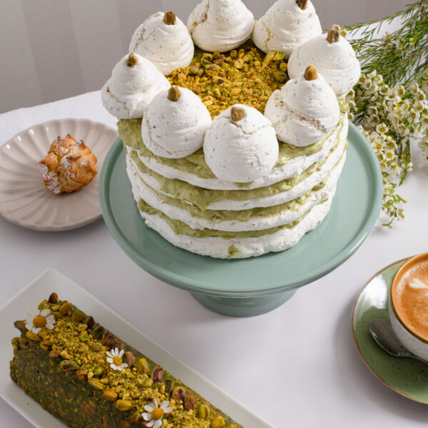 Morenginis pistacijų tortas